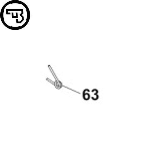CZ Scorpion Evo sprężyna spustu | część #63