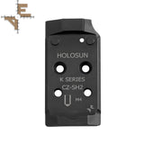 CZ Shadow 2 płytka pod kolimator | Holosun K-series footprint Evo Arms