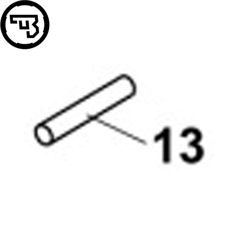 CZ Shadow 2, CZ 75B, CZ 75 SP-01 Shadow ośka zaczepu spustu | część #13