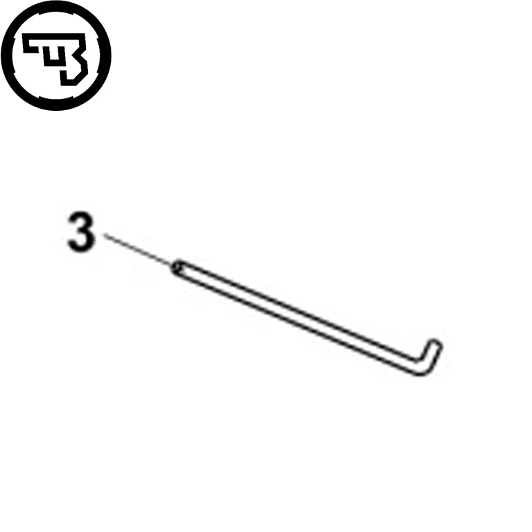 CZ Shadow 2, CZ 75B, CZ 75 SP-01 Shadow sprężyna zatrzasku zamka | część #3