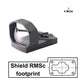 Kolimatory z footprint RMSc Shield