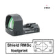 Kolimatory z footprint Shield RMSc