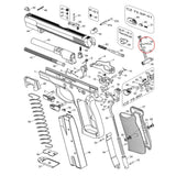 CZ Shadow 2 CZ TS 2 CZ 75B & SP-01 competition trigger bar spring | -15% power