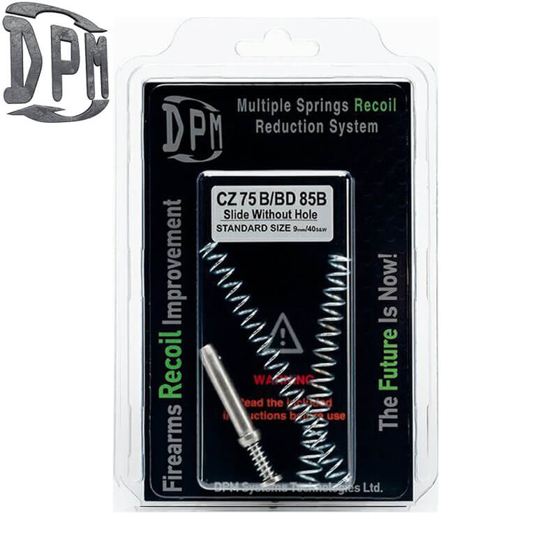 CZ 75B, CZ 75BD, CZ 85B system redukcji odrzutu DPM