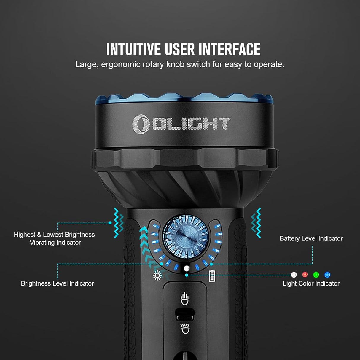 Olight Marauder Mini | wielokolorowa latarka akumulatorowa | 7.000 lm