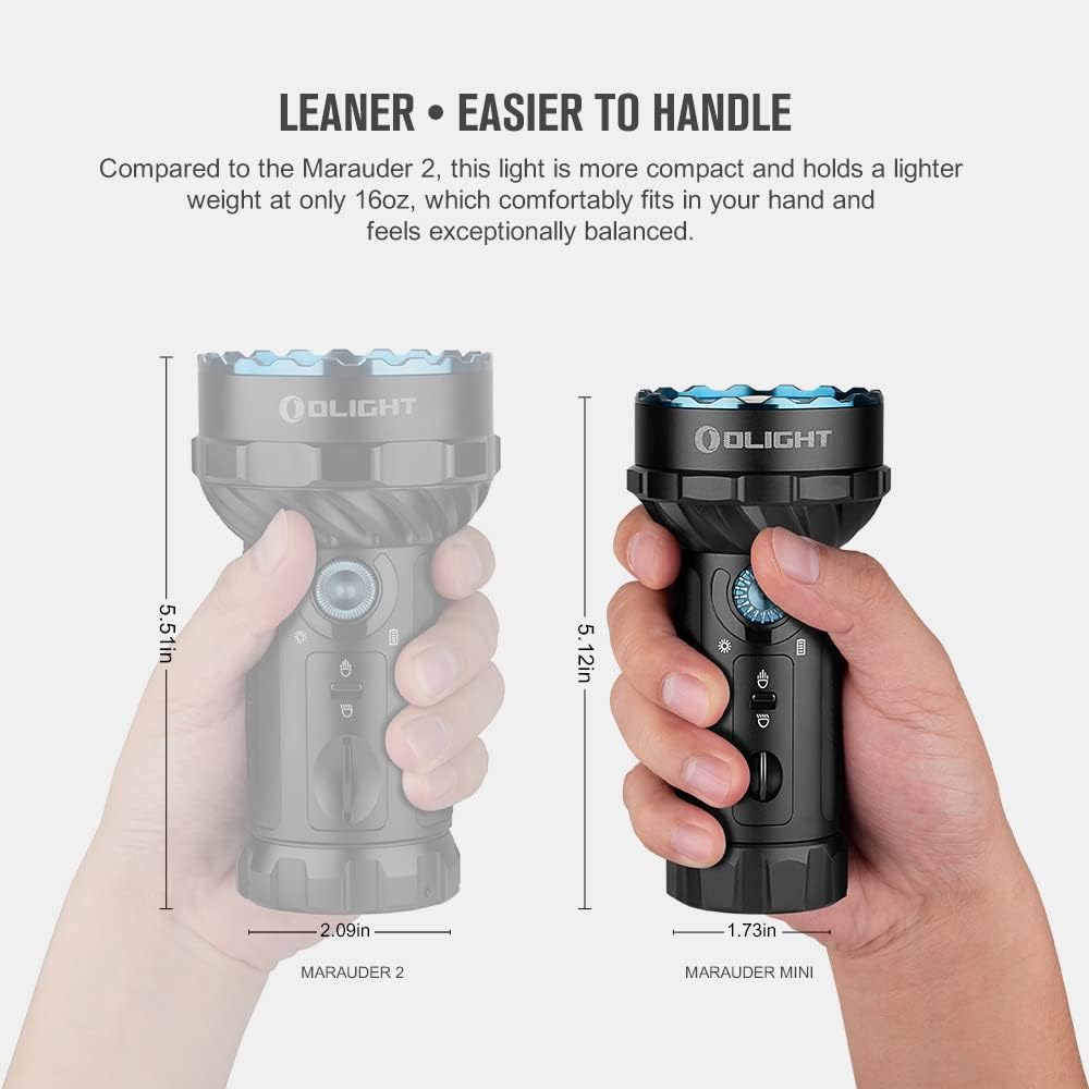 Olight Marauder Mini | wielokolorowa latarka akumulatorowa | 7.000 lm