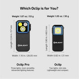 Olight Oclip Pro | wielofunkcyjna latarka z klipsem | 500 lm