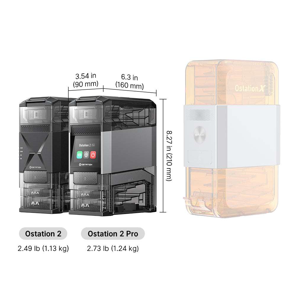 Olight Ostation 2 Pro | inteligentna ładowarka do baterii AA/AAA | 3-w-1