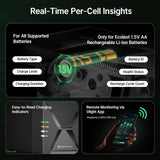 Olight Ostation 2 | inteligentna ładowarka do baterii AA/AAA | 3-w-1
