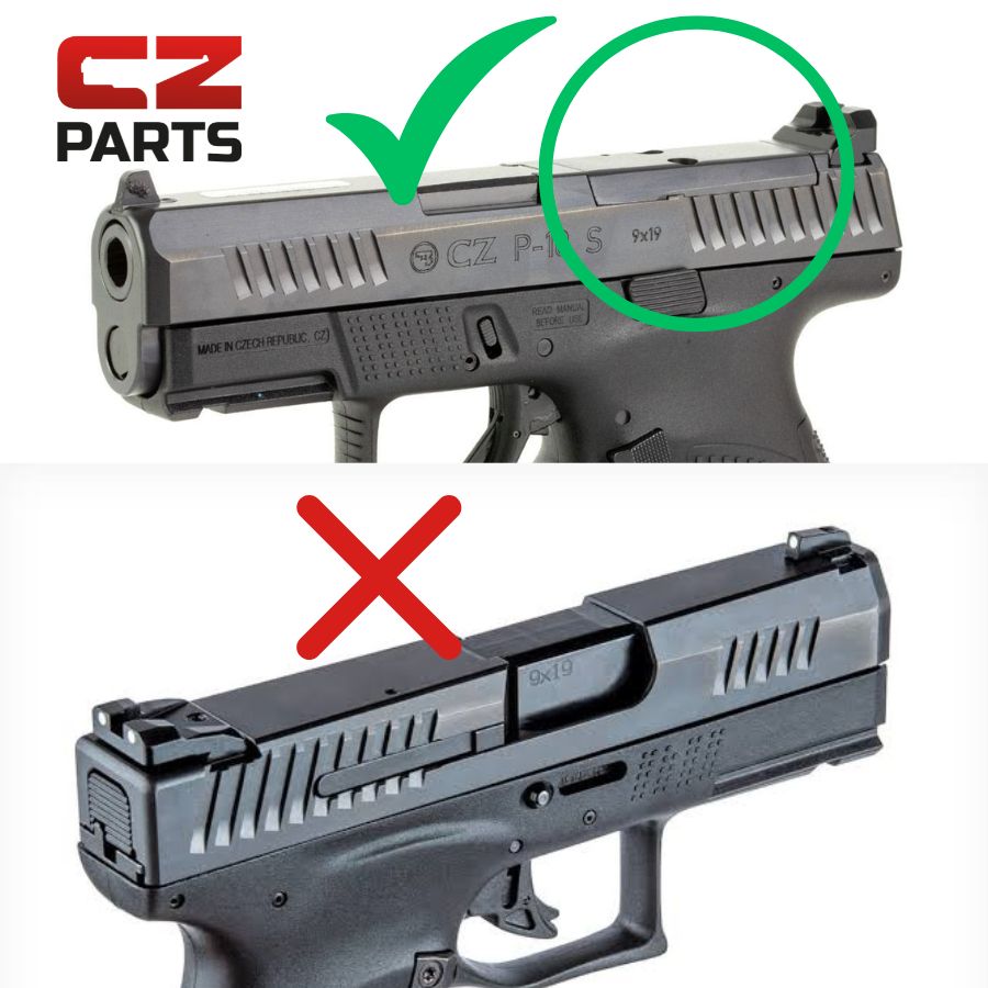 CZ P-10 Optics Ready plate | Shield RMSc footprint