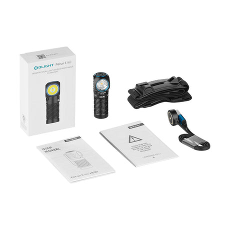 Olight Perun 3 Mini | ładowana akumulatorowo czołówka | 1.250 lm