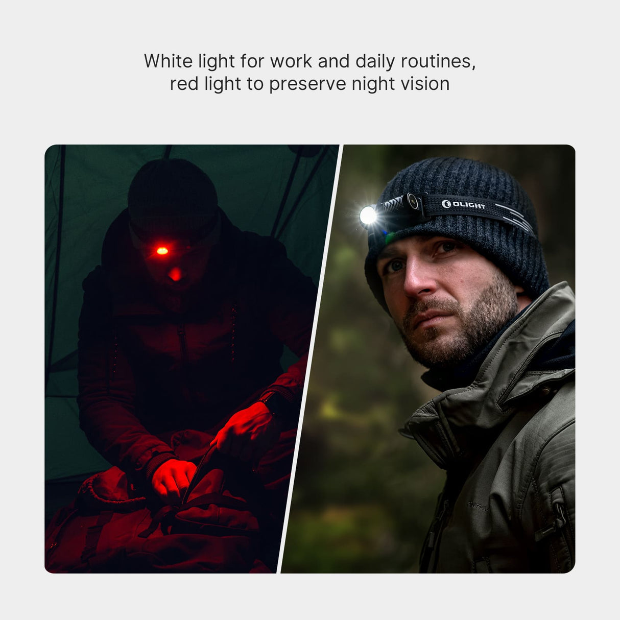 Olight Perun 3 Mini | ładowalna latarka czołowa | 1.250 lm