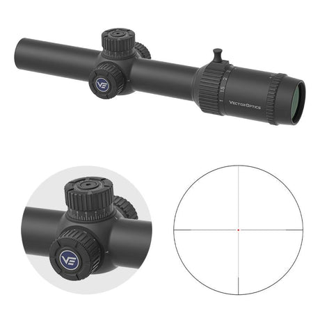 Vector Optics Forester 1-8x24 Fiber SFP luneta celownicza